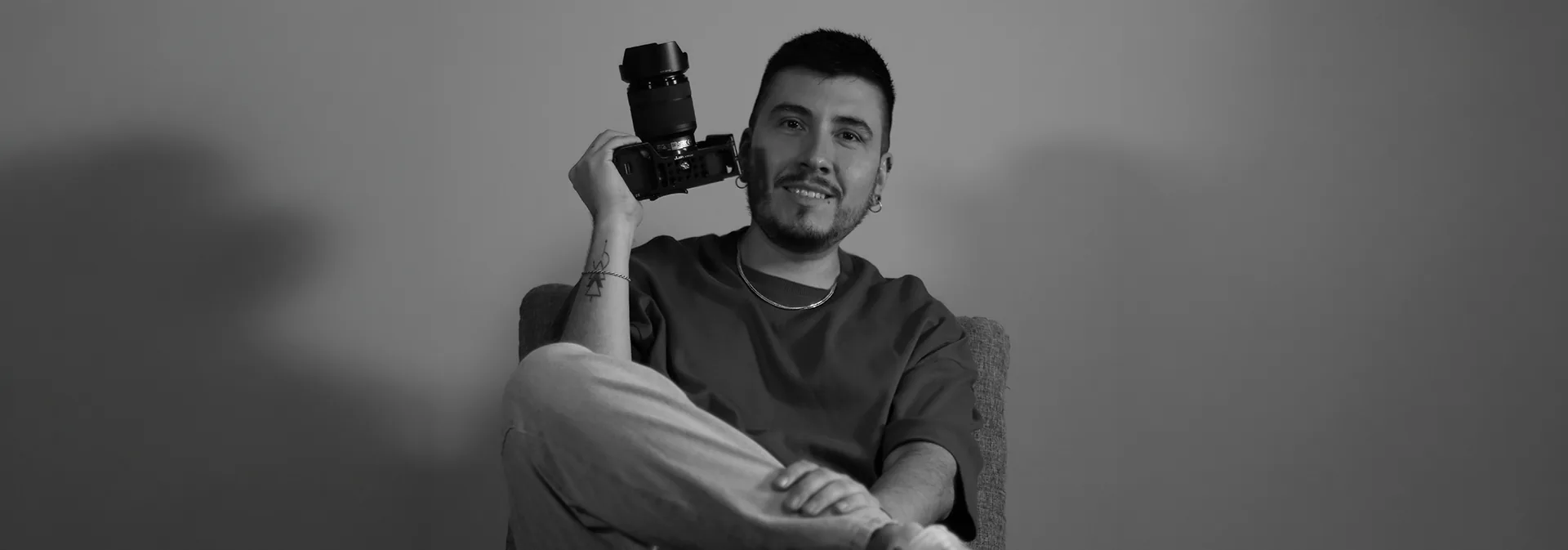 Daniel Villota con su cámara — ver reel